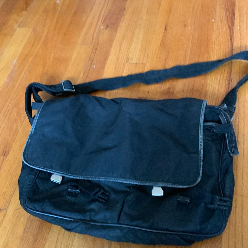Vintage Prada Nylon Messenger Bag